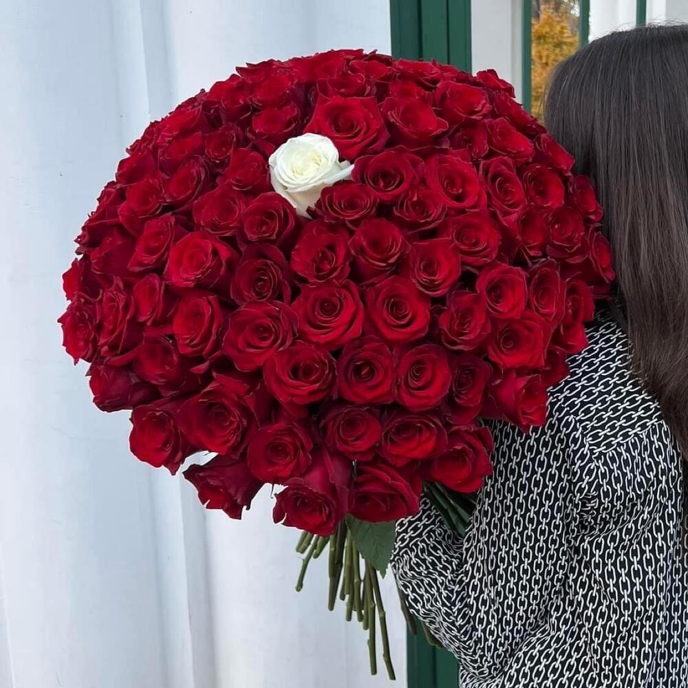 101 duch roses bouquet